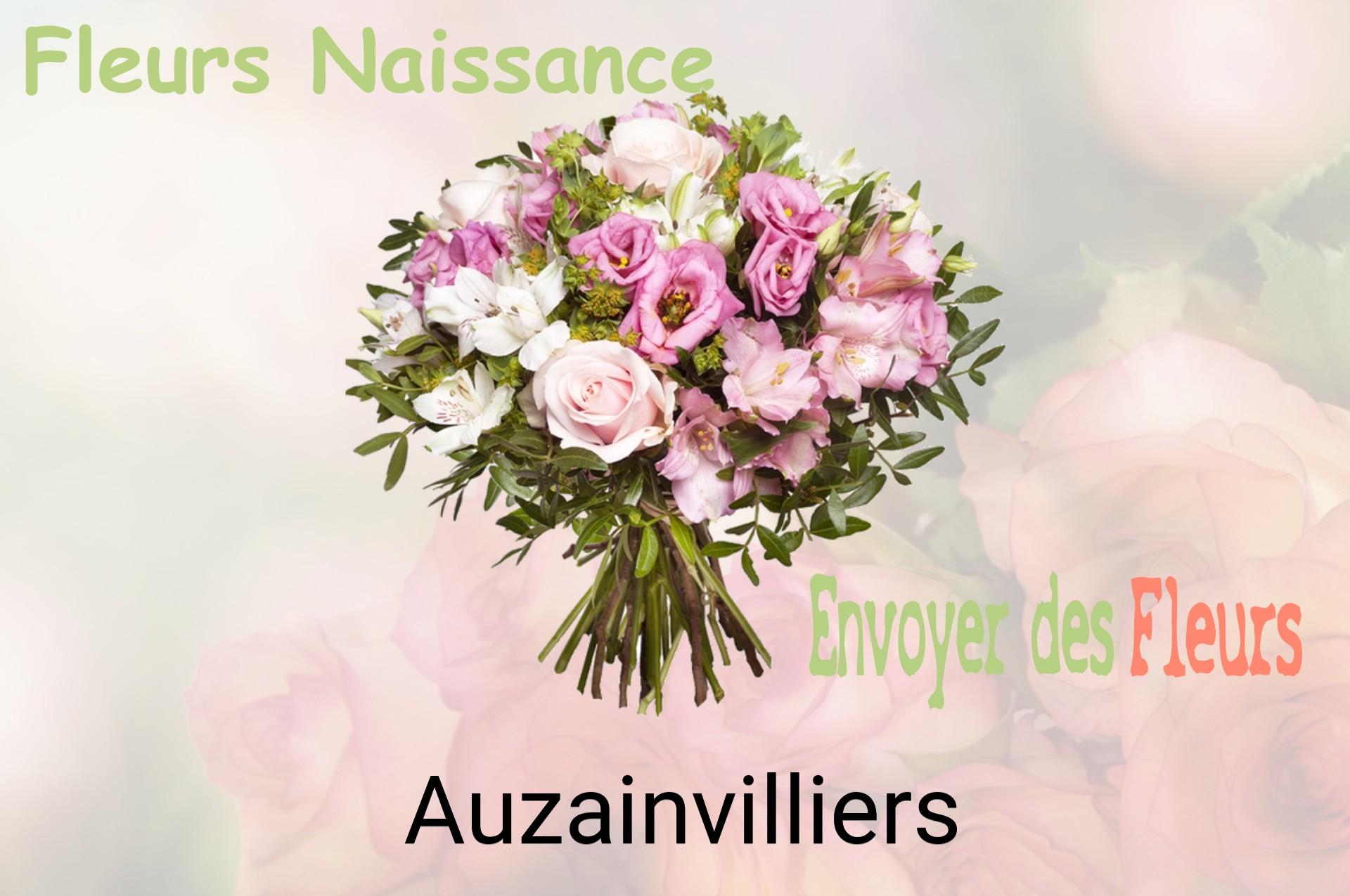 Bouquet de fleurs de naissance livré à Auzainvilliers