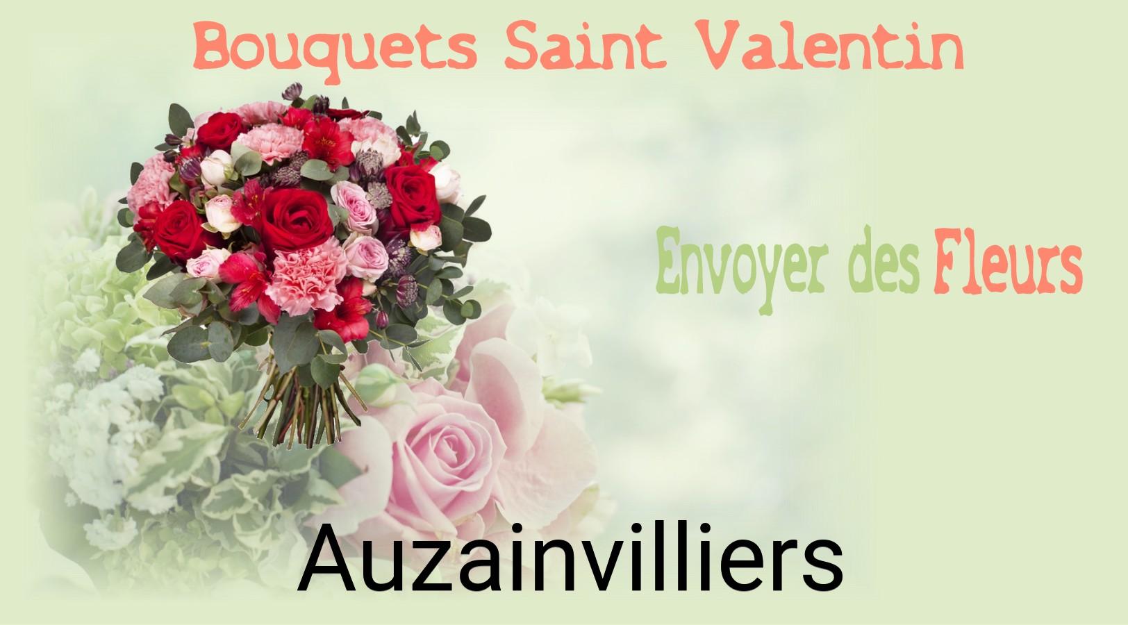 Roses de Saint-Valentin livrées à Auzainvilliers